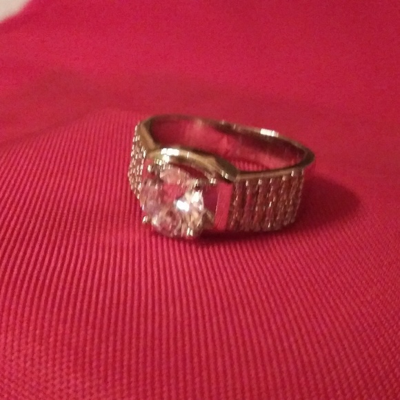 Diamond 3Ct ring size 9 - Picture 4 of 4